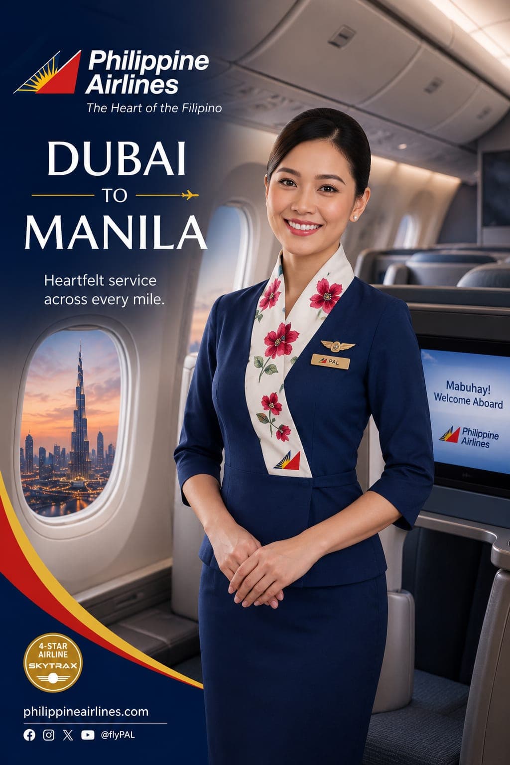Dubai to Manila Flights | REDE FLIGHTS